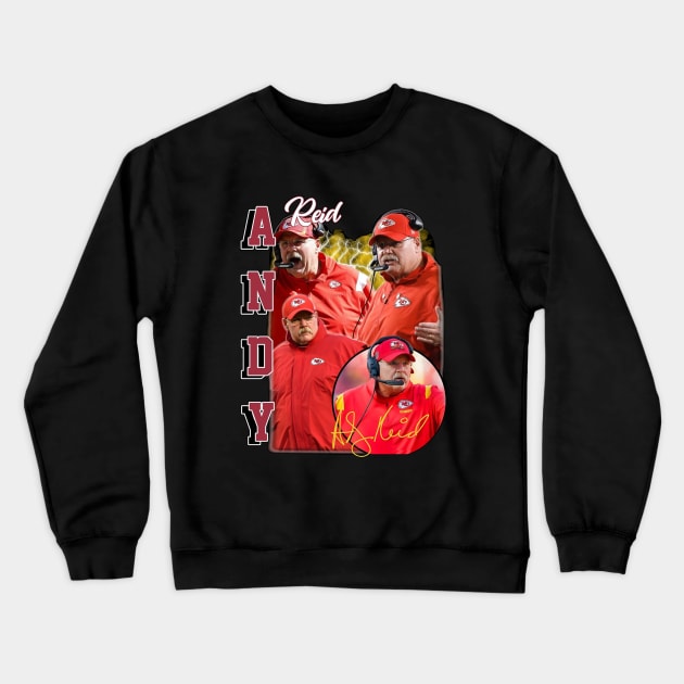 Andy Reid Crewneck Sweatshirt by RansomBergnaum